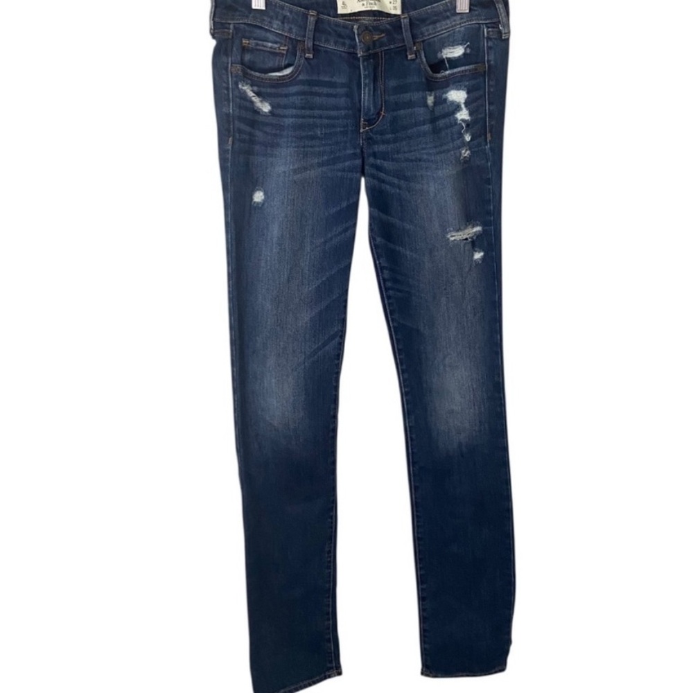 Abercrombie & Fitch Dark Blue Denim